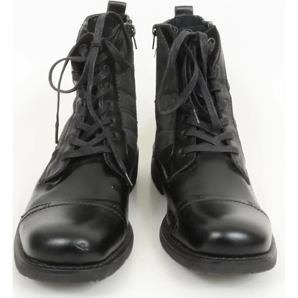 INC International Concepts Grump Leather Lace Up Chelsea Men's 11M Dress Boots
